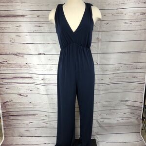 BCBG navy jumpsuit